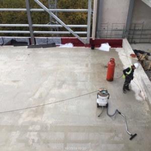 Update from the Sir William Henry Bragg Building project of the Level 5 roof finish