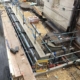 Update on the Sir William Henry Bragg project - Steam trench with all pipework installed