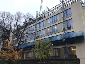 Weekly update from our contractor BAM Construction showing the progress of the Sir William Henry Bragg Building project
