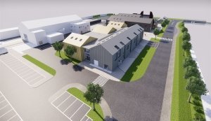 Artist impression of the Technology and Research Facility