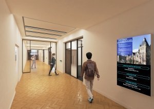 Language centre corridor