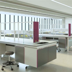 Associated Architects Interiors for the FBS Refurbishment project - lab benches