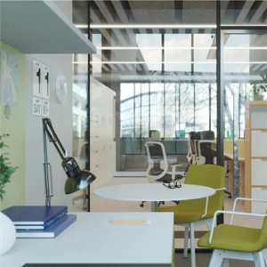 Associated Architects Interiors for the FBS Refurbishment project - offices