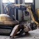 Brokk the Robot carrying out the demolition work within the Parkinson Building for the Language Centre project