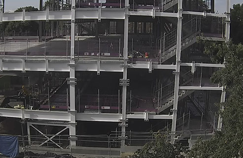 Screenshot of the Esther Simpson time-lapse