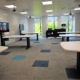 Collaborative teaching room in Esther Simpson building