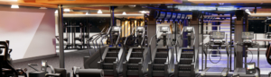 The Edge Gym refurbishment CGI images - Main gym area
