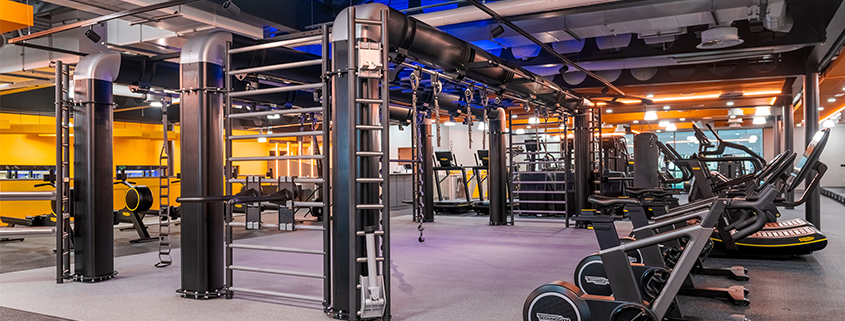 The Edge's newly refurbished fitness suite