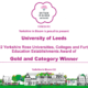 Yorshire in Bloom University of Leeds certificate 2022