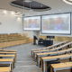 Lecture room in Esther Simpson Building