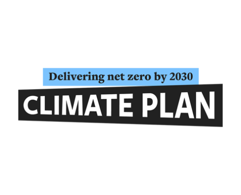 Net zero delivery plan logo