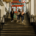 three female students walking down stairs in the Boyle Library