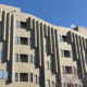 exterior shot of Roger Stevens building with blue sky