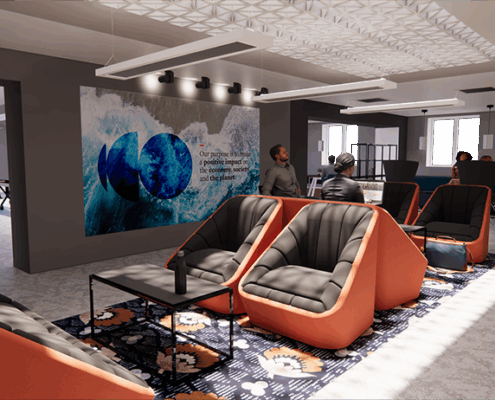 Maurice Keyworth MBA Suite CGI model