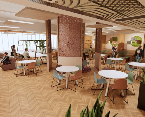 EC Stoner commuter lounge CGI model