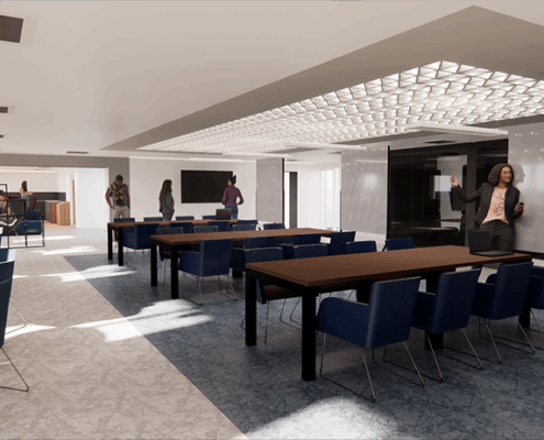 Maurice Keyworth MBA Suite CGI model