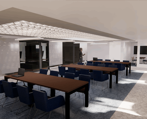 Maurice Keyworth MBA Suite CGI model