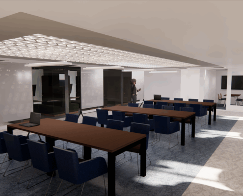 Maurice Keyworth MBA Suite CGI model