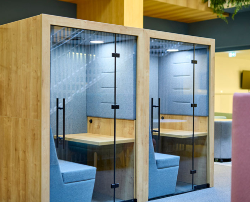 Two study pods