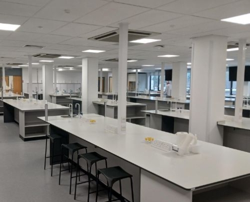 New teaching lab in LC Miall