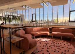 commuter lounge sofa in EC Stoner