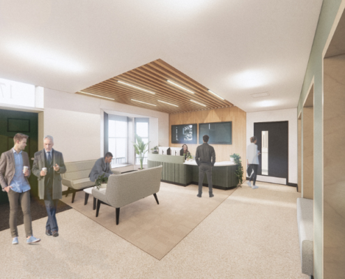 Refurbished Security reception