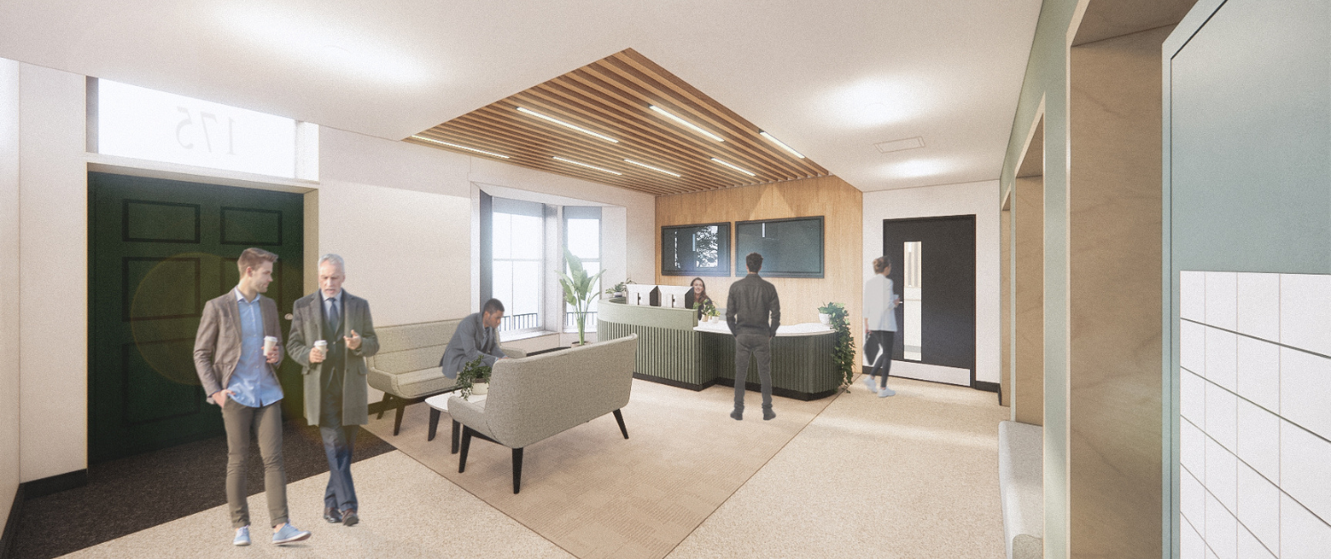 Refurbished Security reception