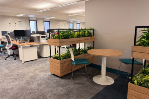 Worsley Prof Services Hub Level 11 breakout space