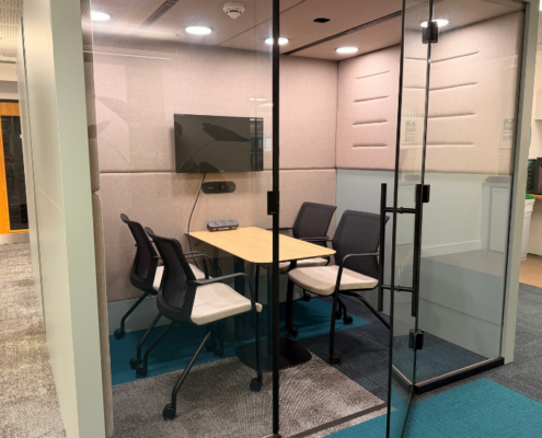 Worsley Prof Services Hub Level 11 booth