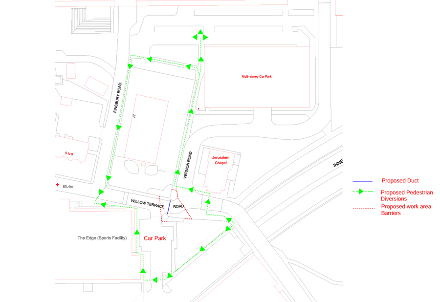 diversion map